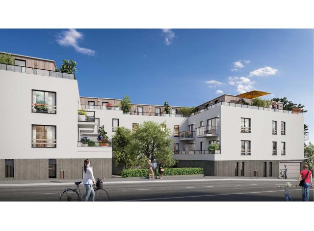 Investissement locatif en Basse-Normandie : programme immobilier neuf pour investir Le Riva  Barneville-Carteret