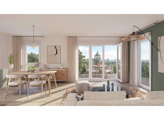 Eco habitat programme Les Terrasses de la Basilique Lisieux