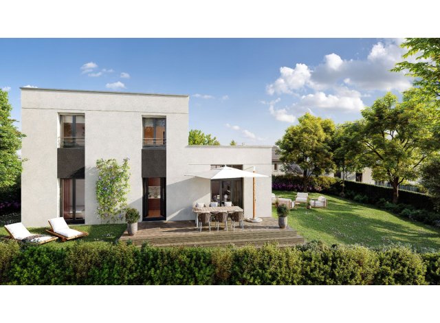 Maisons neuves �co-habitat Les Jardins de l'Orme � Orgeval