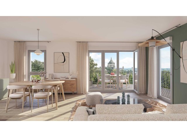 Eco habitat programme Les Terrasses de la Basilique Lisieux