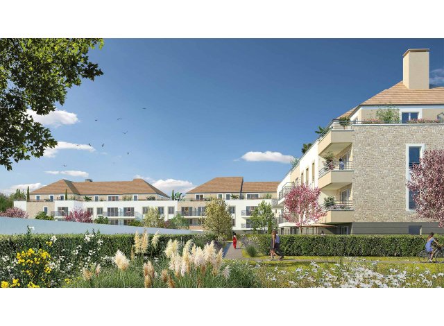 Investissement locatif en Ile-de-France : programme immobilier neuf pour investir Le Domaine de Vermay à Tournan-en-Brie