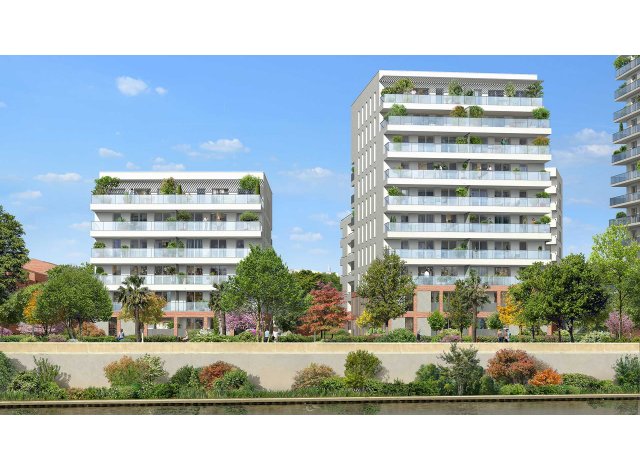 Programme immobilier neuf éco-habitat Terre Garonne à Toulouse