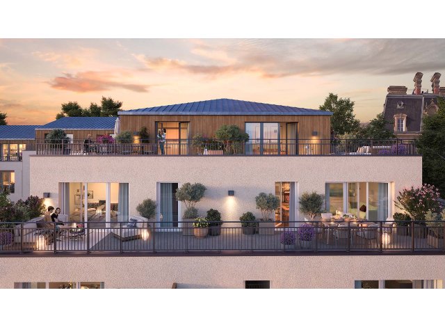 Programme immobilier neuf �co-habitat Les Terrasses du Cap � Barneville-Carteret