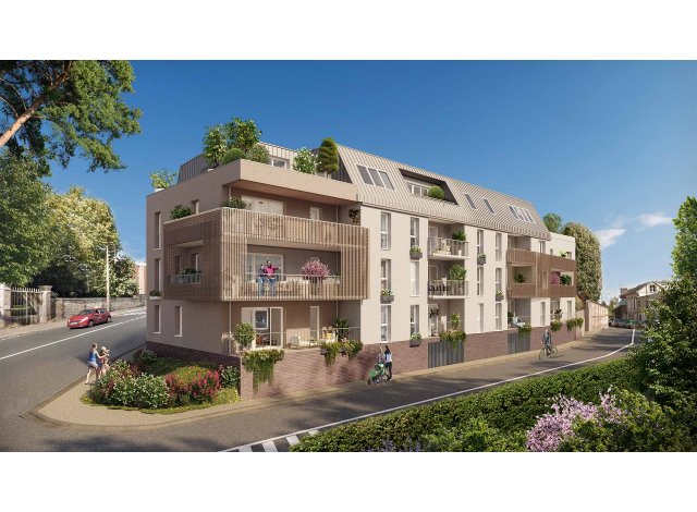 Investissement locatif en France : programme immobilier neuf pour investir Bel'Vue à Bihorel