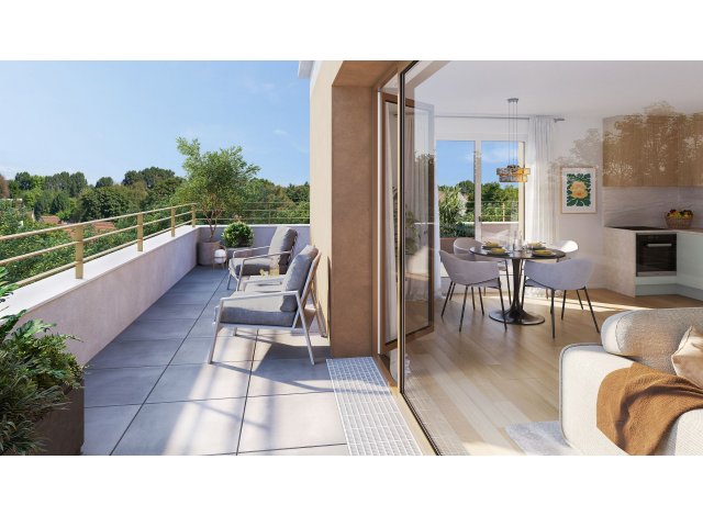 Programme immobilier neuf �co-habitat Belv&eacute;d&egrave;re Charles Christofle � Brunoy