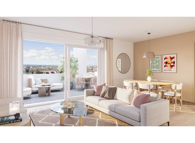 Investissement immobilier neuf avec promotion Art de Rives � Huningue