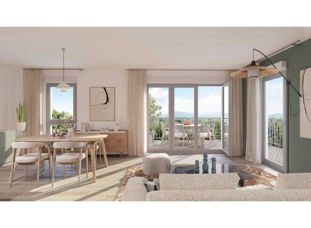 Eco habitat programme Les Terrasses de la Basilique Lisieux