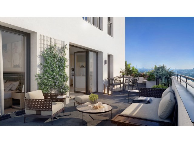Programme immobilier neuf �co-habitat Vue en Sc&egrave;ne � Meudon