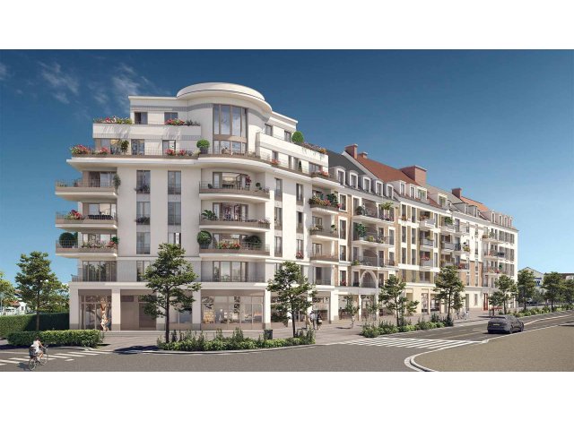 Investissement locatif dans le Val d'Oise 95 : programme immobilier neuf pour investir Esprit Citadin à Cormeilles-en-Parisis