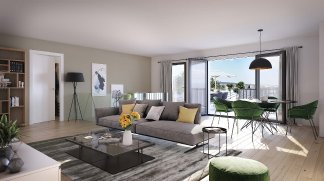 Investir programme neuf Les Jardins d'Aragon Villejuif