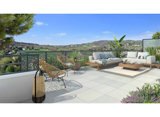 Eco habitat programme Les Terrasses de l'Ouest Lentilly