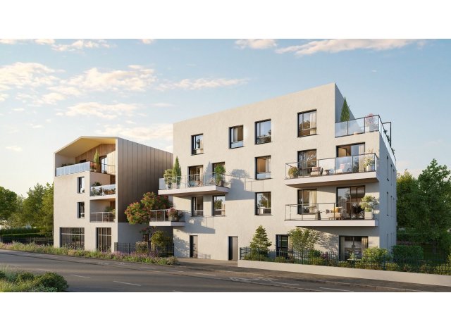 Programme immobilier neuf �co-habitat Les Jardins Oria � Caluire-et-Cuire