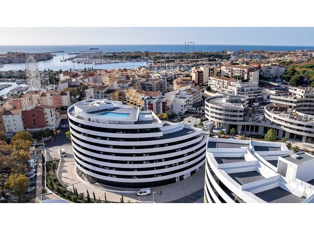 Programme immobilier neuf éco-habitat Le Sylène à Agde