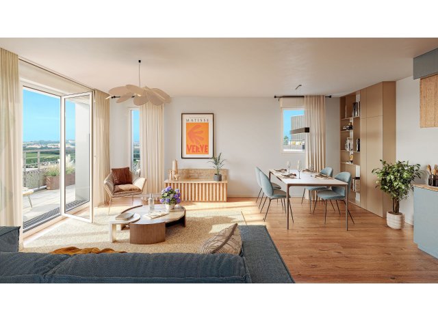 Appartements et maisons neuves éco-habitat Domaine des Longs Champs à Houdan