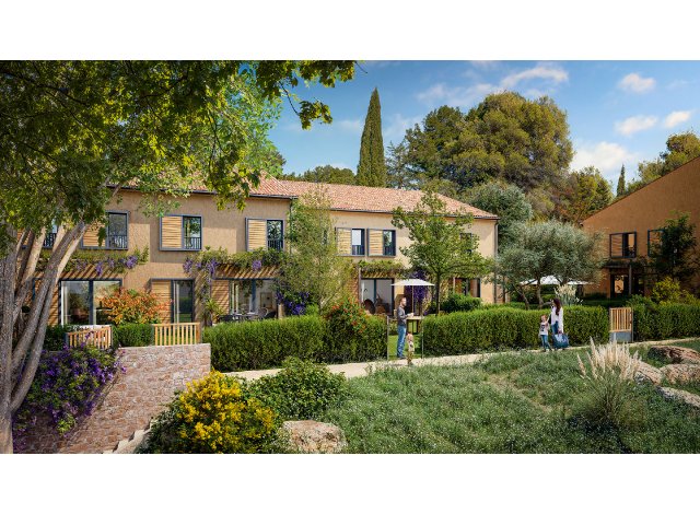Maisons neuves �co-habitat Le Clos Saint Albert � Aix-en-Provence