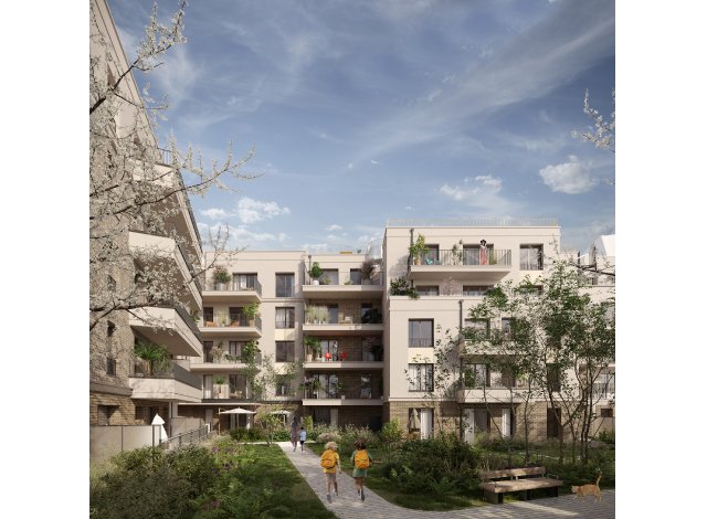 Programme immobilier neuf co-habitat Néori  Saint-Ouen-sur-Seine