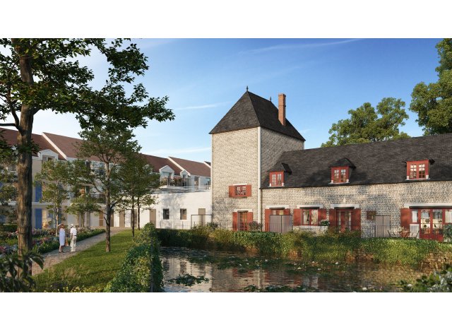 Investissement locatif dans les Yvelines 78 : programme immobilier neuf pour investir Residence Services - Nohée Plaisir  Plaisir
