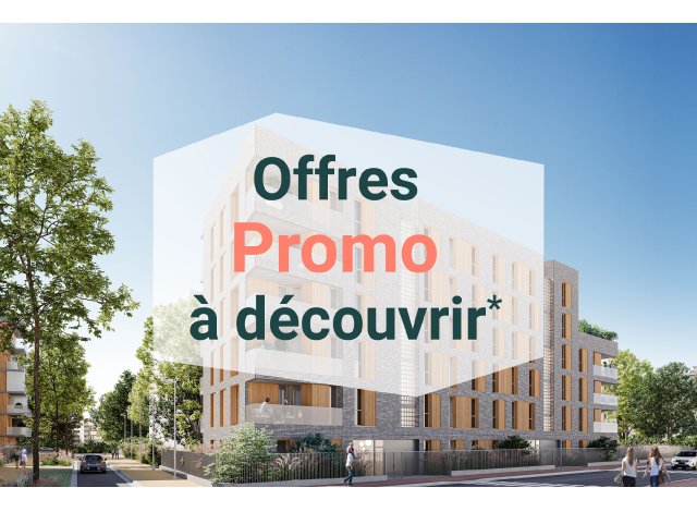 Programme immobilier neuf Oxygen - rue Emile Zola à Gennevilliers
