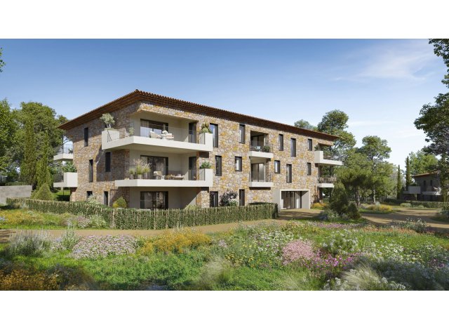 Programme immobilier neuf co-habitat L'Écrin Azur  Éguilles