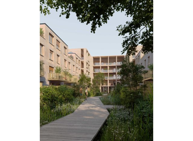 Programme immobilier neuf �co-habitat Satory Park � Versailles