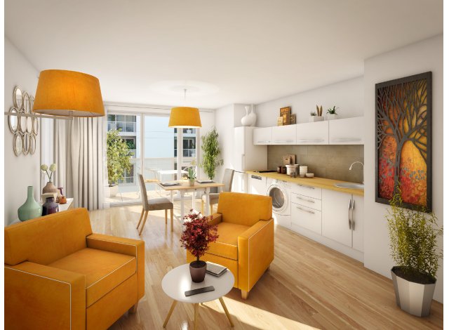 Investissement locatif en France : programme immobilier neuf pour investir Residence Diane by Heurus à Guilherand-Granges