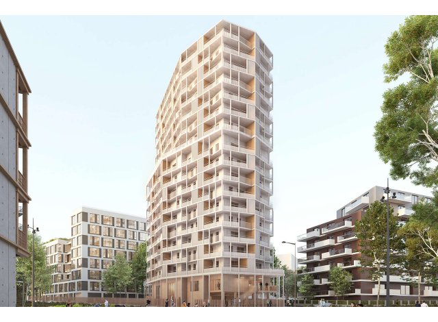Investissement locatif en Bretagne : programme immobilier neuf pour investir Sequoia  Brest
