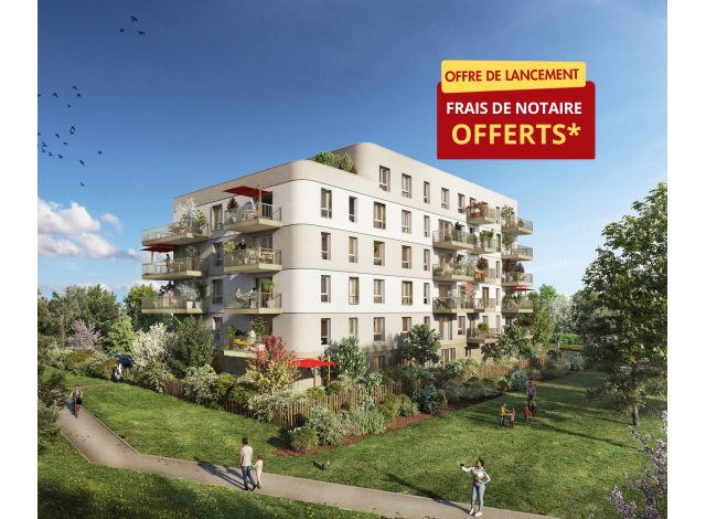 Programme immobilier loi Pinel / Pinel + Le Parc des Orchid&eacute;es � Fleury-sur-Orne