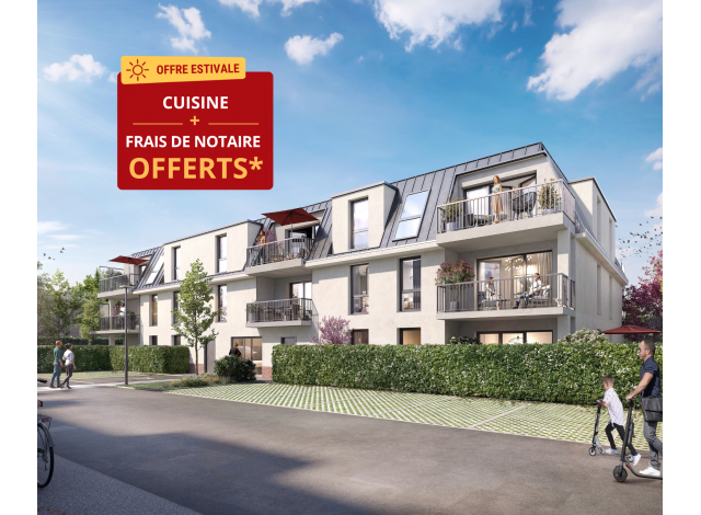 Immobilier neuf Cabourg : La Rose des Vents