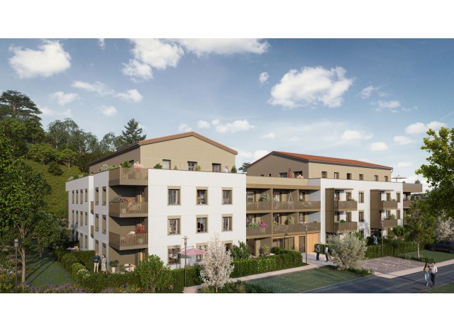 Programme immobilier neuf �co-habitat Les Moulins � Lozanne