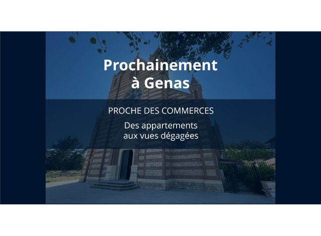 Immobilier neuf Genas : Sépia