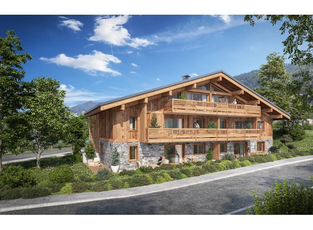 Programme immobilier neuf éco-habitat Chalet Victorine à Les-Carroz-d-Araches