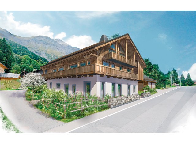Programme immobilier neuf éco-habitat Ferme Laska à Les-Contamines-Montjoie