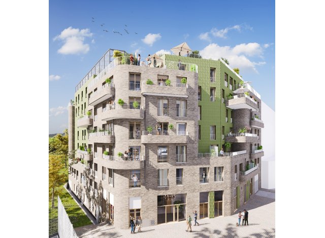 Programme immobilier neuf éco-habitat L'Orangerie à Colombes