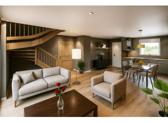 Logement neuf Pouilley-Français : 2 Maisons T4 Avec Jardin à Pouilley-Français