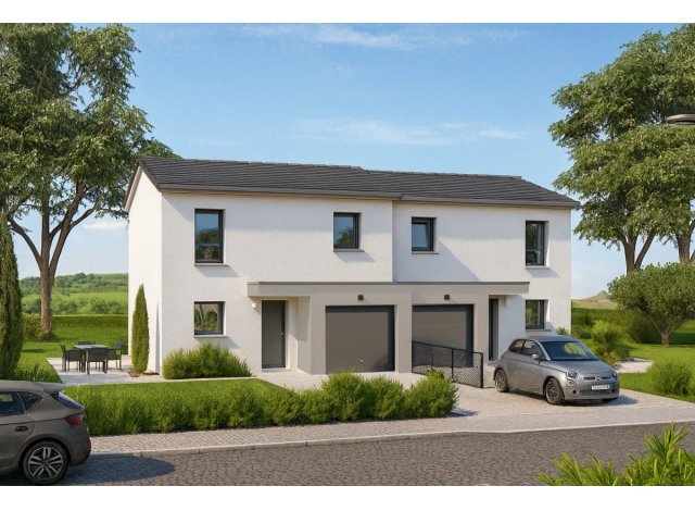 Immobilier neuf Pouilley-Français : 2 Maisons T4 Avec Jardin à Pouilley-Français