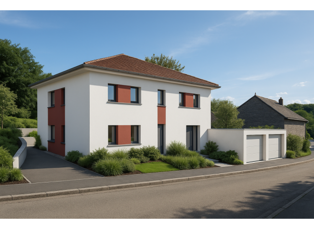 Maisons neuves éco-habitat Appartements Neufs T4 et T5 en Duplex à Pouilley-l à Pouilley-les-Vignes