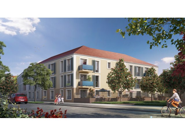 Programme immobilier neuf éco-habitat Le Clos de la Gare à Limours