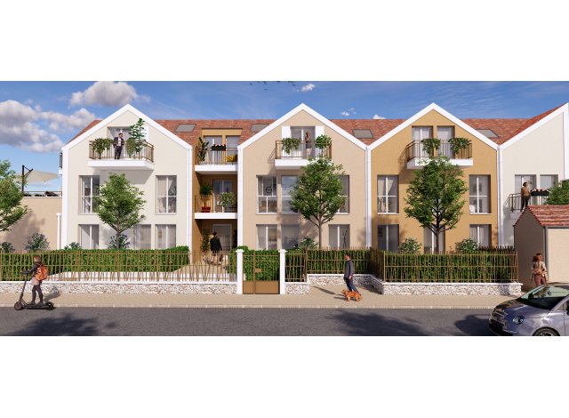 Programme immobilier neuf éco-habitat Carré Boisé à Le Plessis-Belleville