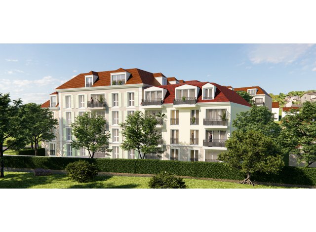 Investissement locatif dans les Yvelines 78 : programme immobilier neuf pour investir Emeraude à Mantes-la-Ville