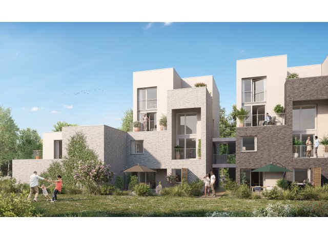 Programme immobilier neuf éco-habitat Vill'Arborea à Lille
