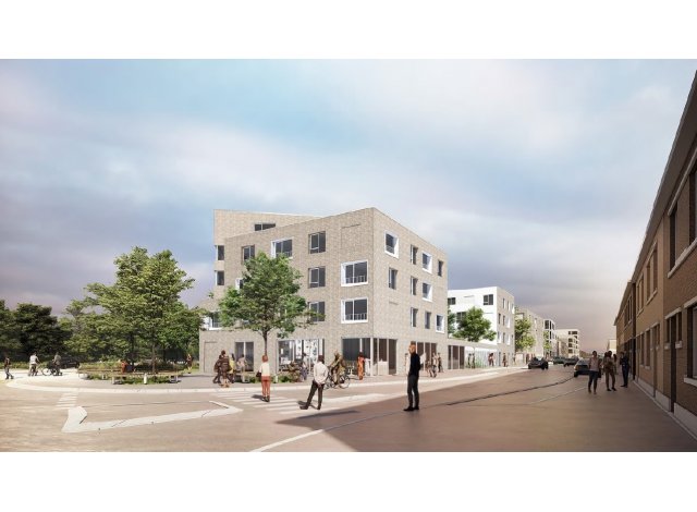 Programme immobilier neuf éco-habitat Résidence Joïa à Lille