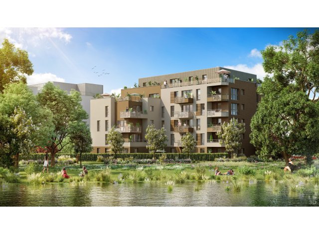 Programme immobilier neuf éco-habitat Green Park à Amiens
