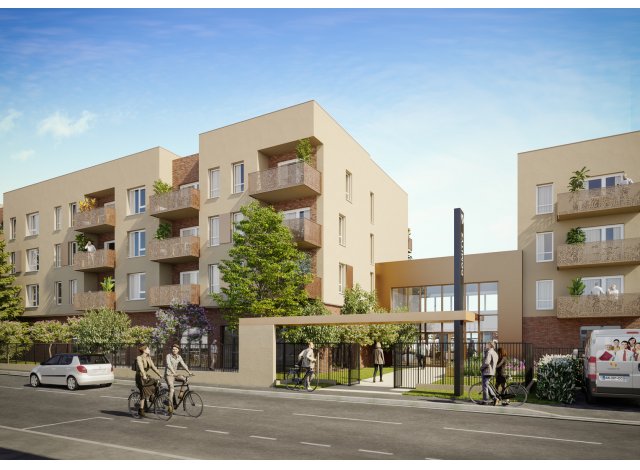 Investissement locatif en France : programme immobilier neuf pour investir La Flanerie à Béthune