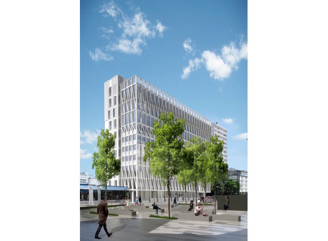 Investissement locatif en France : programme immobilier neuf pour investir Les Studios Varennes re à Tours
