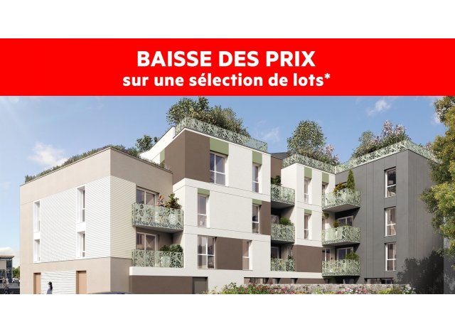 Programme immobilier neuf Appartement Terrasse/liberte à La Riche