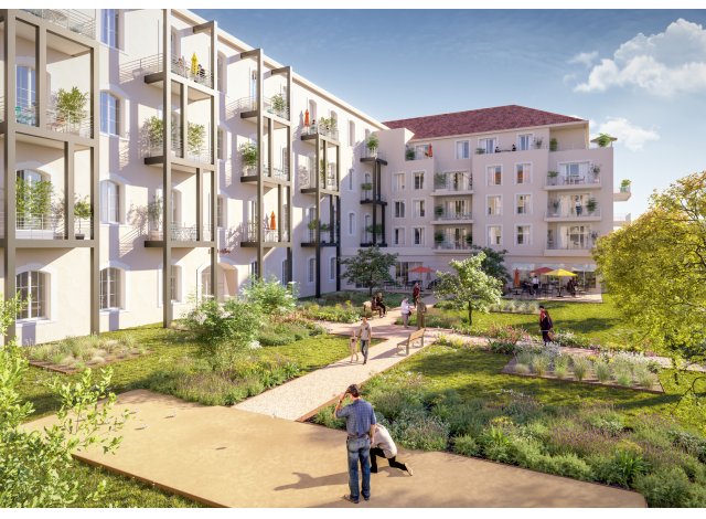 Investissement locatif en France : programme immobilier neuf pour investir Rss les Trefles à Châtellerault