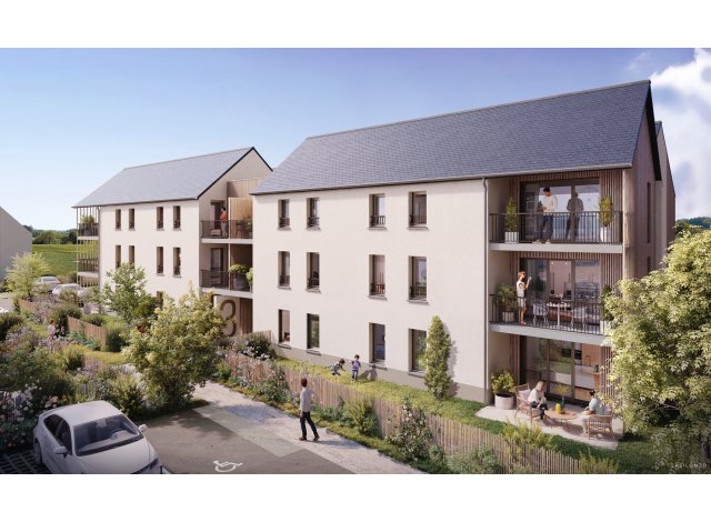 Investissement locatif en Centre Val de Loire : programme immobilier neuf pour investir L'Eloge - Tours/parcay-Meslay à Parçay-Meslay