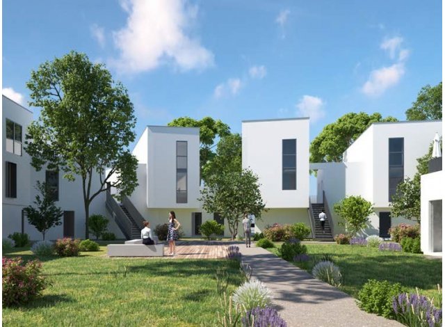 Investissement locatif à Nîmes : programme immobilier neuf pour investir Domaine Opale à Marsillargues