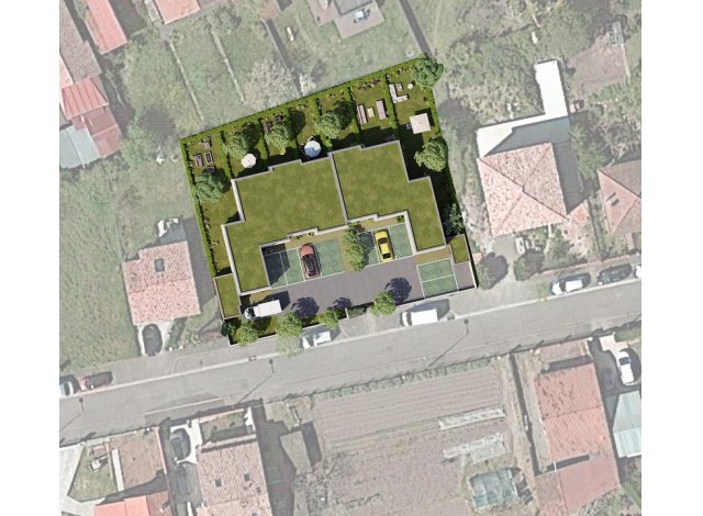 Terrain + maison neuve à Toulouse