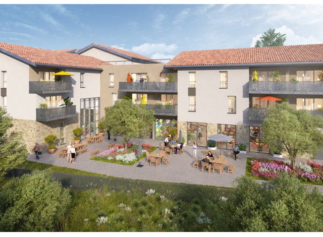 Investissement locatif en Rhône-Alpes : programme immobilier neuf pour investir Le Mas des Oliviers à Aubenas